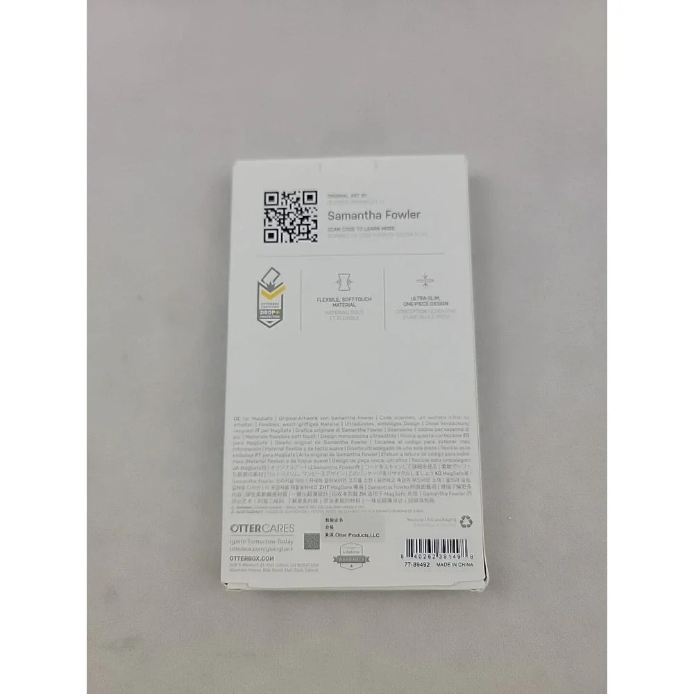 OtterBox Figura Series Case with MagSafe for Apple iPhone 14 Plus - Black Marble
